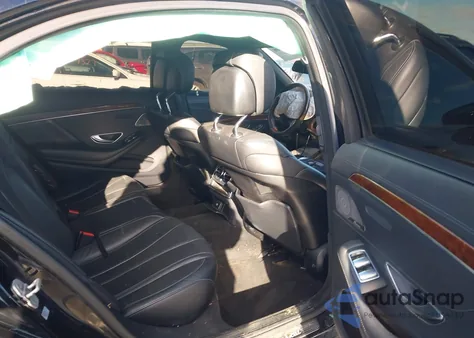 2015 Mercedes-Benz S 550 4Matic from USA, damaged, VIN WDDUG8FB5FA128649